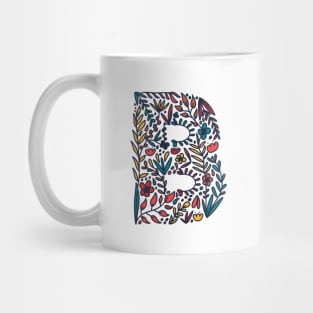 Tropical Letter B Mug